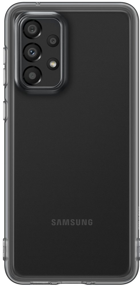 SAMSUNG Polopriehľadný zadný kryt pre Samsung Galaxy A33 5G EF-QA336TBEGWW, čierny